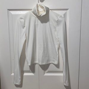 White turtleneck